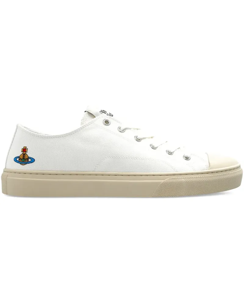 Vivienne Westwood Orb-appliqué sneakers - Weiß Weiß