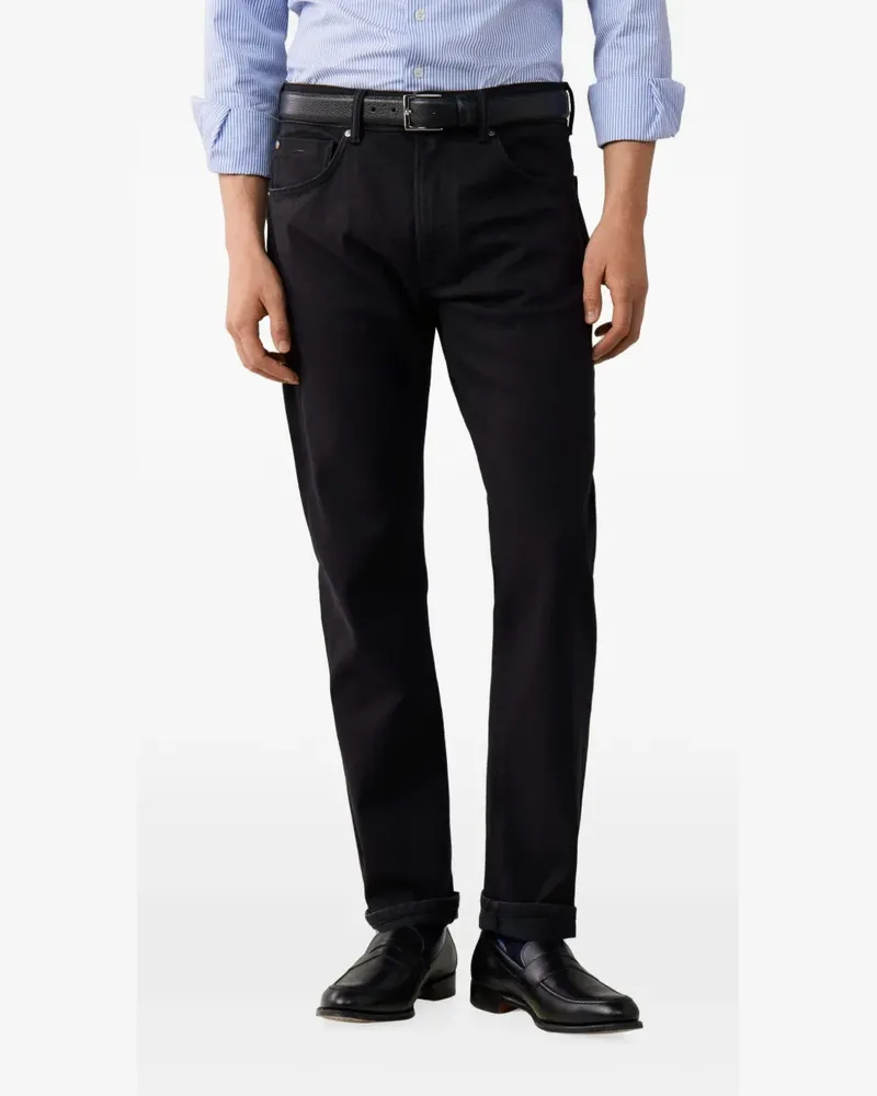 Hackett Jeans mit geradem Bein - Schwarz Schwarz