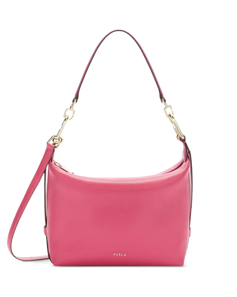 Furla Tonie Schultertasche mit Logo - Rosa Rosa