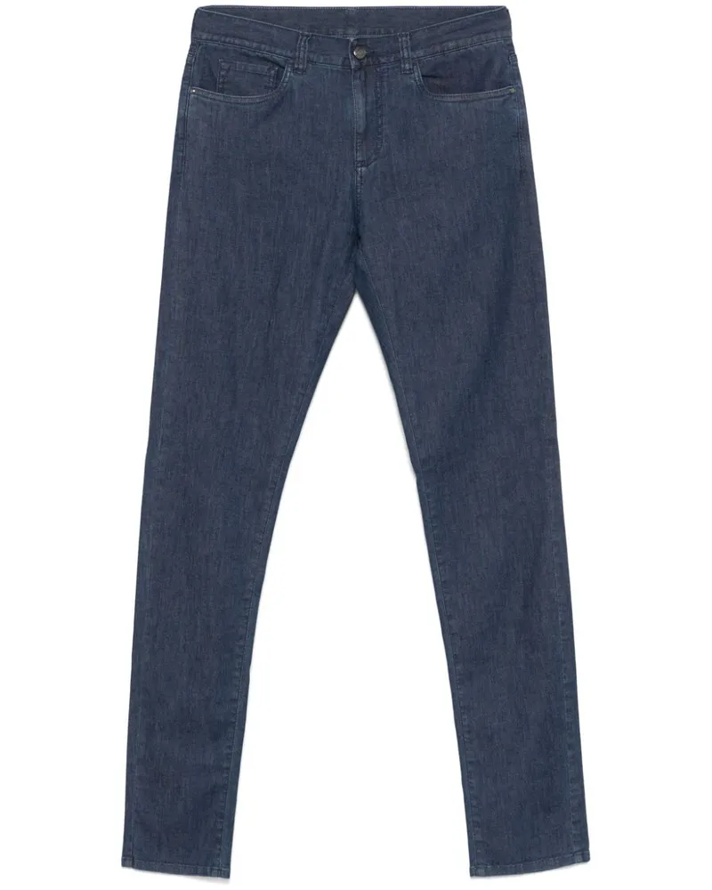 Canali Leichte Jeans - Blau Blau