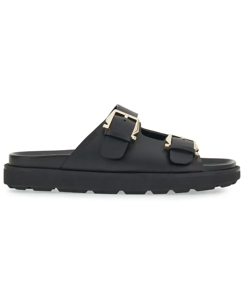 Ferragamo Sandalen mit Schnallen - Schwarz Schwarz