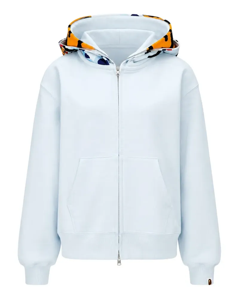 BAPE Milo Shark zip-up hoodie - Blau Blau