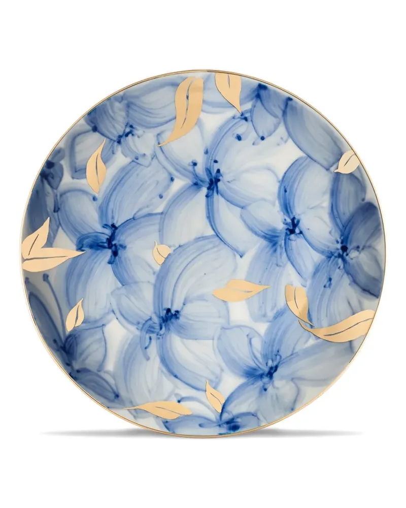 Shanghai Tang Ginger Flower dinner plate - Blau Blau