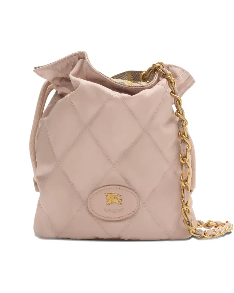Burberry Gesteppte Beuteltasche mit Kettenriemen - Rosa Rosa