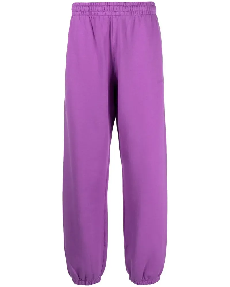 OFF-WHITE Jogginghose mit diagonalen Streifen - Violett Violett