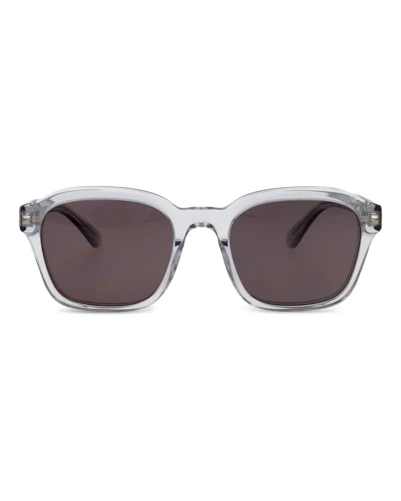 Emporio Armani Eckige Sonnenbrille aus Acetat - Weiß Weiß