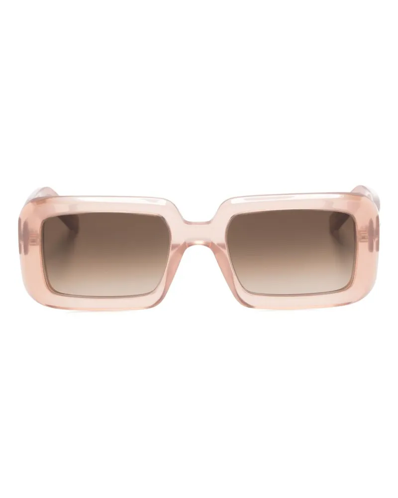 Saint Laurent SL534 Sonnenbrille mit eckigem Gestell - Rosa Rosa