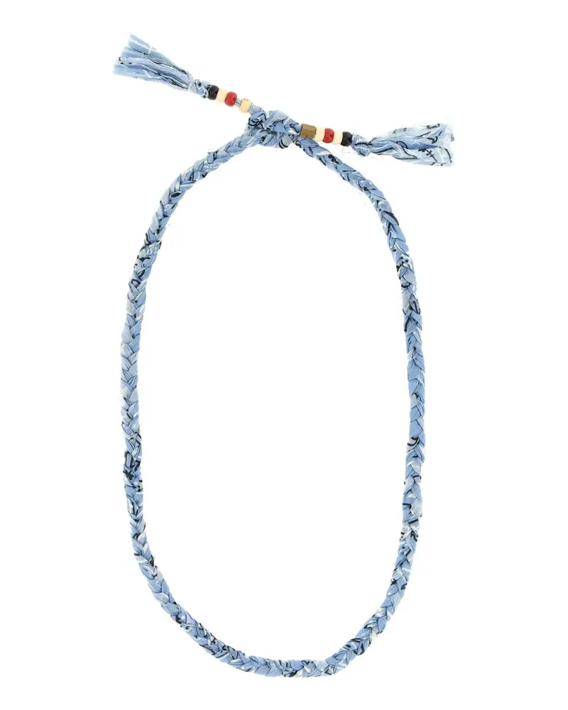 Alanui Halskette mit Bandana - Blau Blau