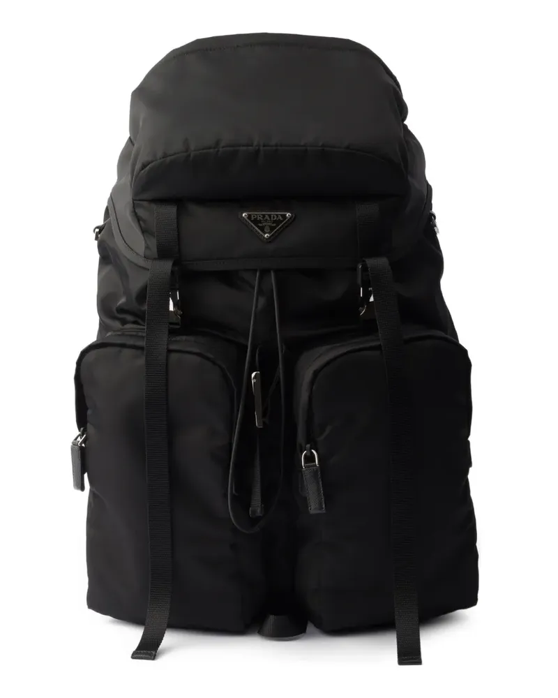 Prada Re-Nylon Rucksack - Schwarz Schwarz