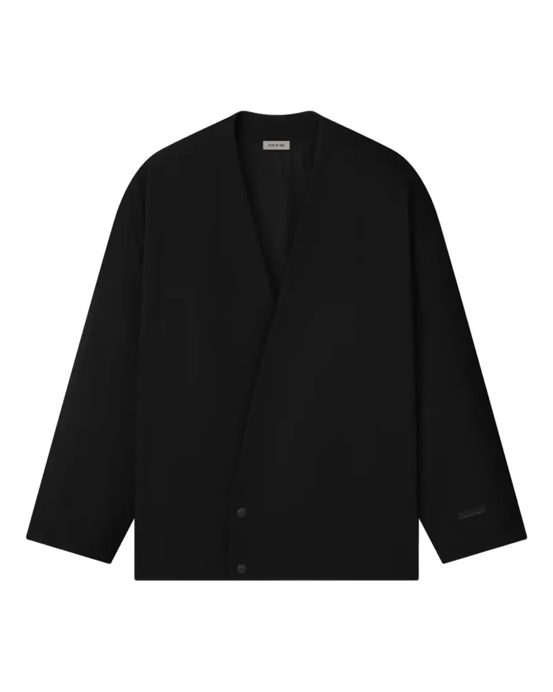 Fear of God Gewickelte Jacke mit langen Ärmeln - Schwarz Schwarz