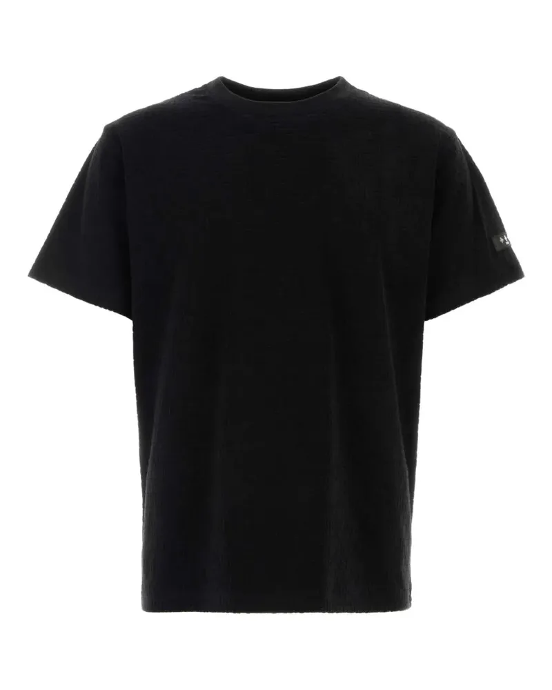 TATRAS T-Shirt mit Logo-Patch - Schwarz Schwarz