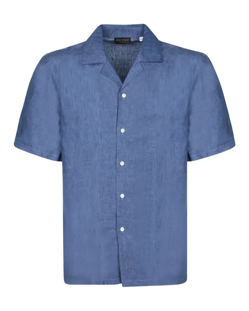 Dell'oglio Kurzärmeliges Hemd - Blau Blau