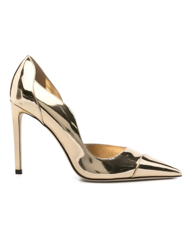 Jimmy Choo Brigitte Pumps mit spitzer Kappe - Gold Gold
