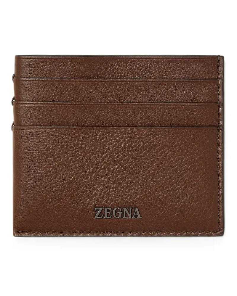 Ermenegildo Zegna Second Skin Kartenetui - Braun Braun