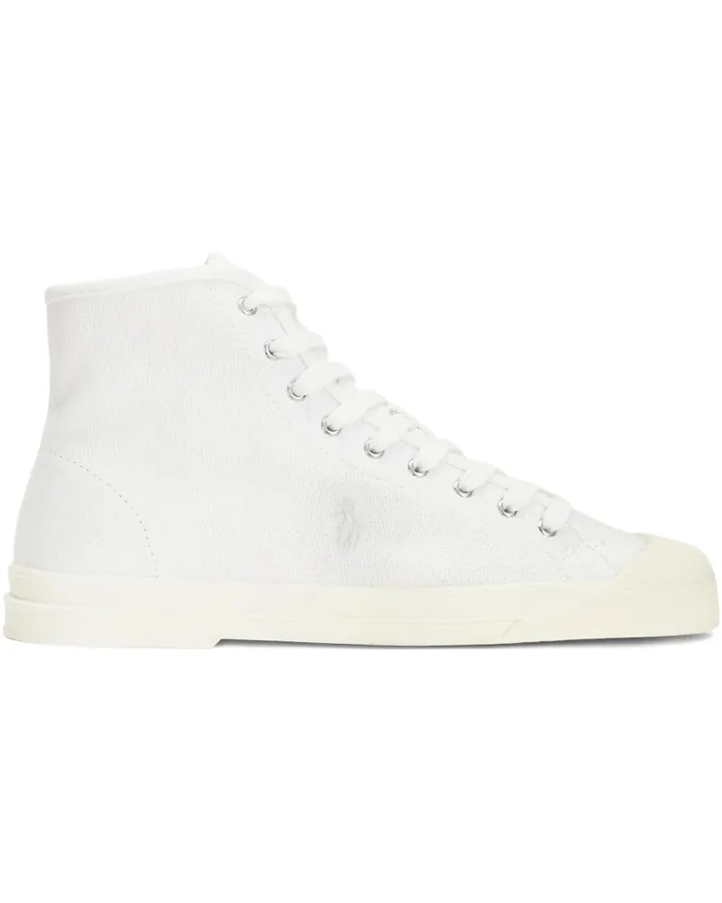 Ralph Lauren Sneakers mit Polo Pony-Stickerei - Weiß Weiß