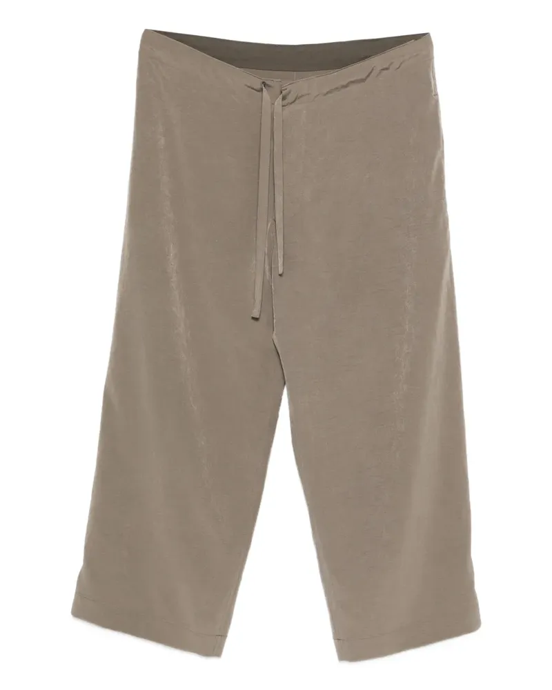 Yohji Yamamoto drawstring trousers - Nude Nude