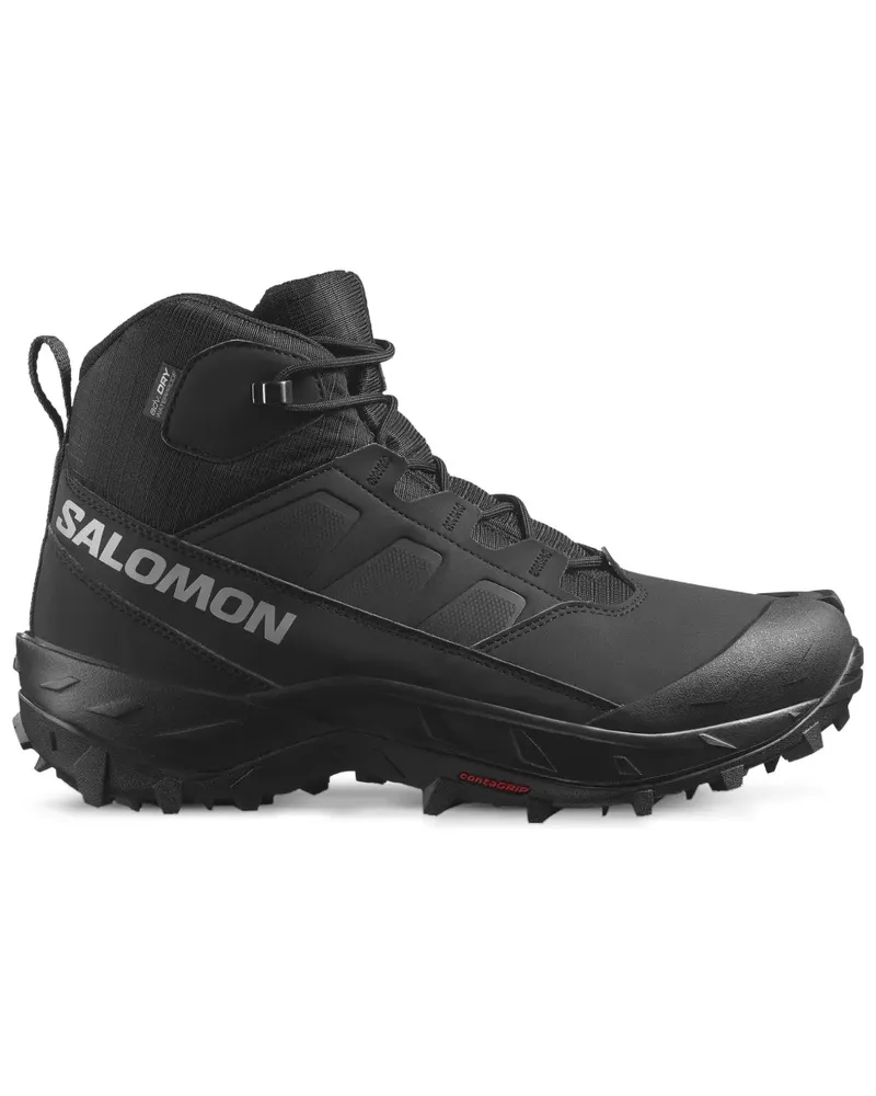 Salomon Wasserdichte Crosstrak Stiefel - Schwarz Schwarz