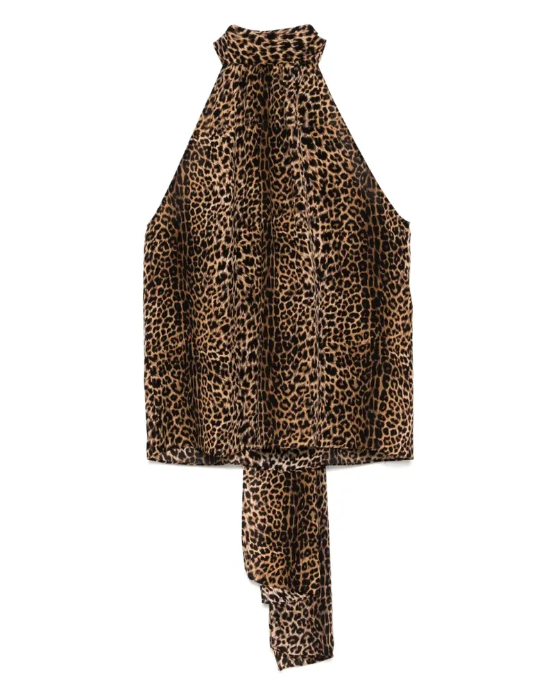 Tom Ford Tanktop mit Leoparden-Print - Braun Braun