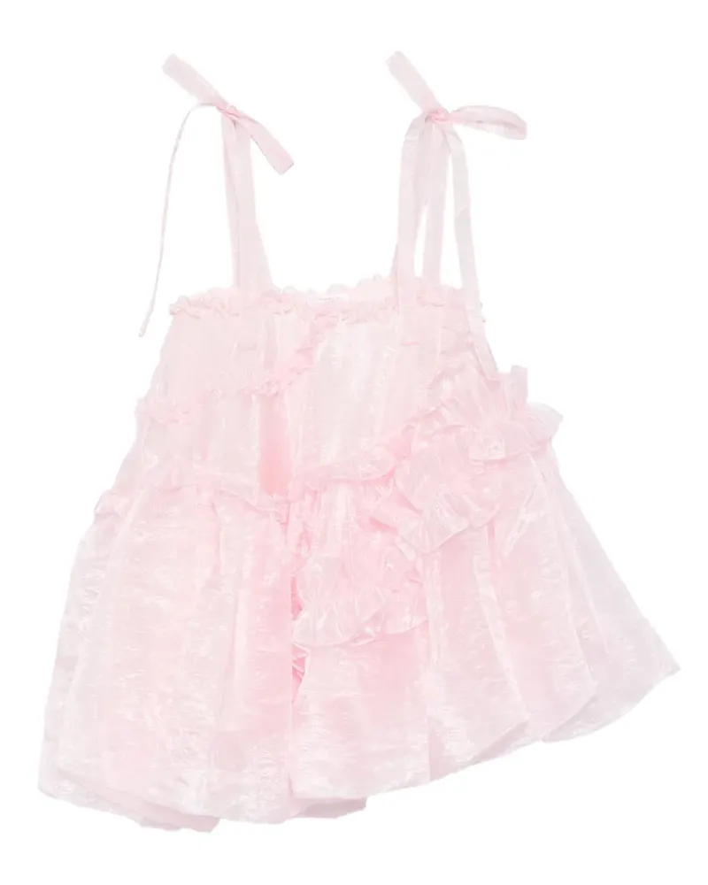 Cecilie Bahnsen Cristina Minikleid - Rosa Rosa