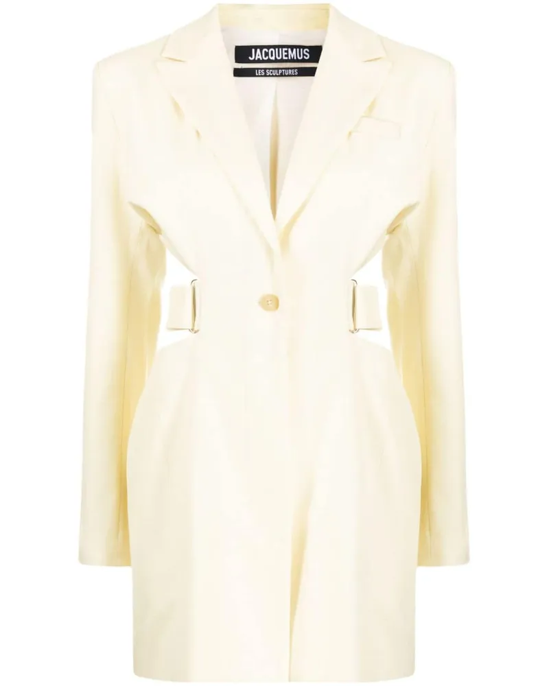 Jacquemus La Robe Bari Minikleid - Gelb Gelb