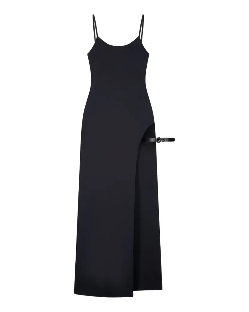 COPERNI Midikleid mit seitlichen Schlitzen - Schwarz Schwarz