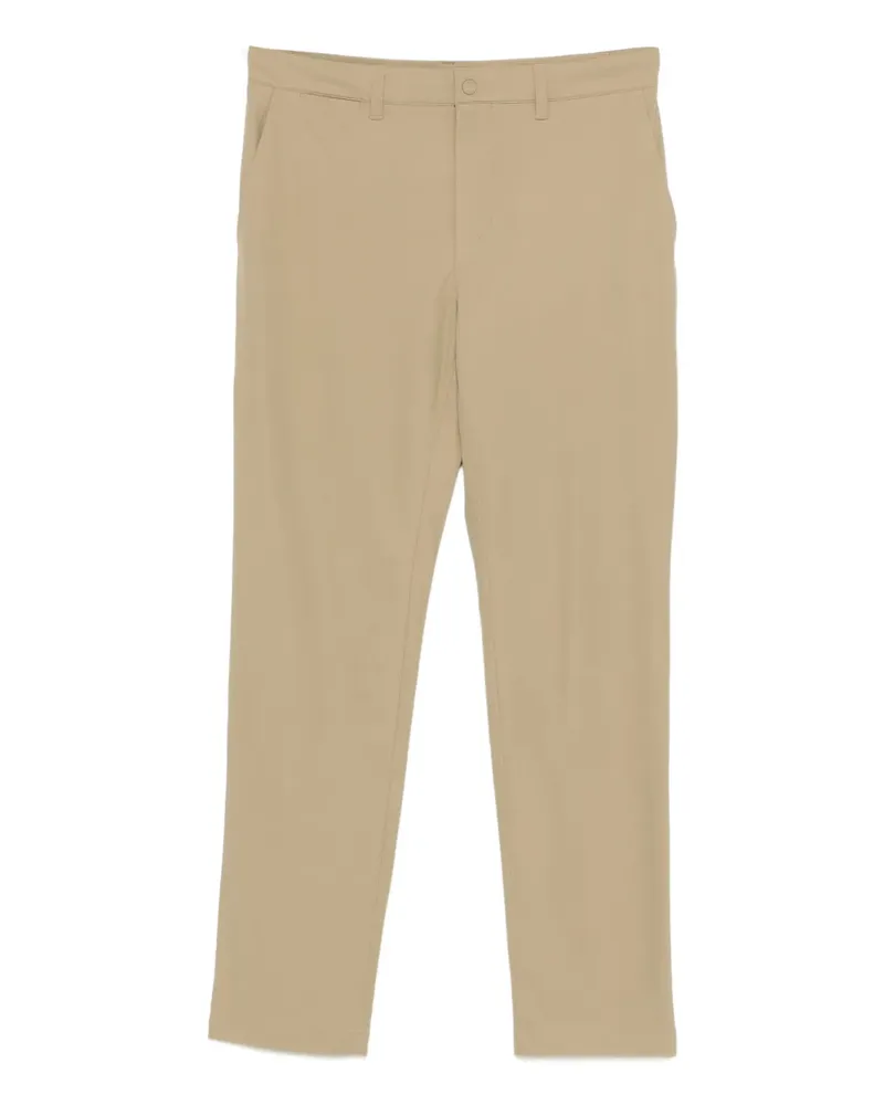 Lacoste belt-loops trousers - Nude Nude