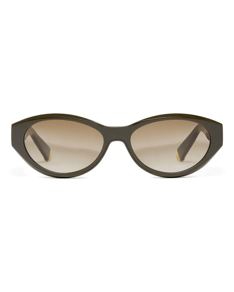 Stella McCartney Cat-Eye-Sonnenbrille - Grün Grün
