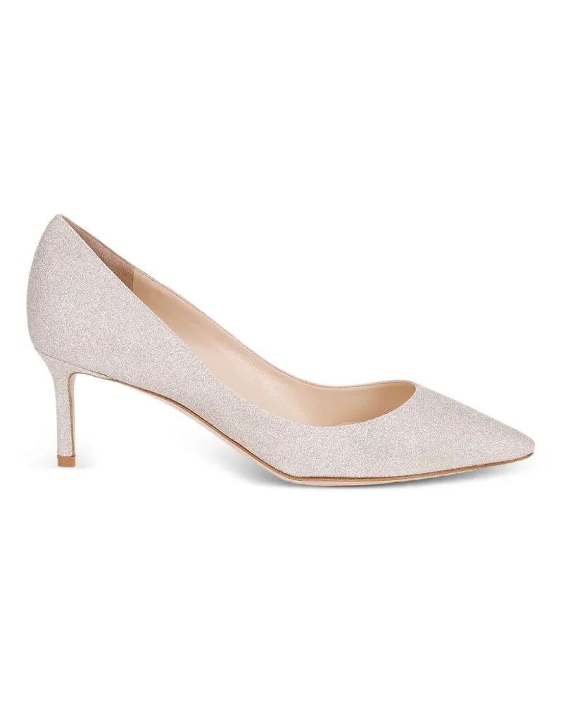 Jimmy Choo Romy glitter pumps - Silber Silber