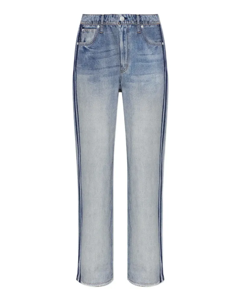 Rag & Bone side-stripe trousers - Blau Blau