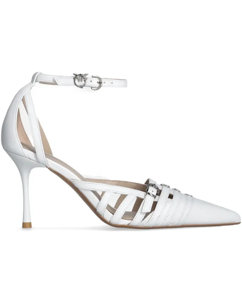 Pinko Pumps mit spitzer Kappe 85mm - Weiß Weiß