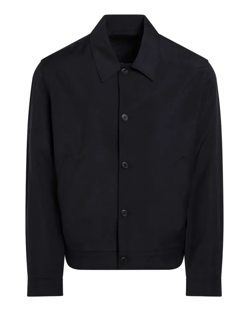 Prada mohair and wool blouson jacket - Blau Blau