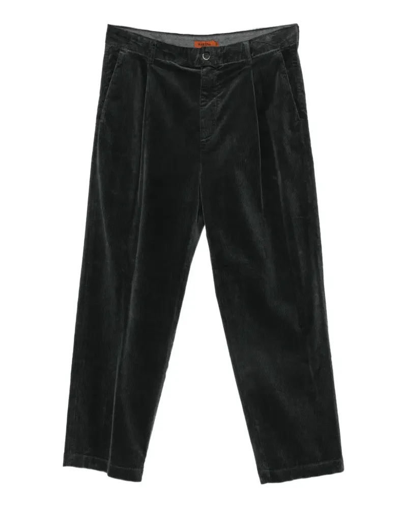 BARENA pleated corduroy trousers - Grau Grau