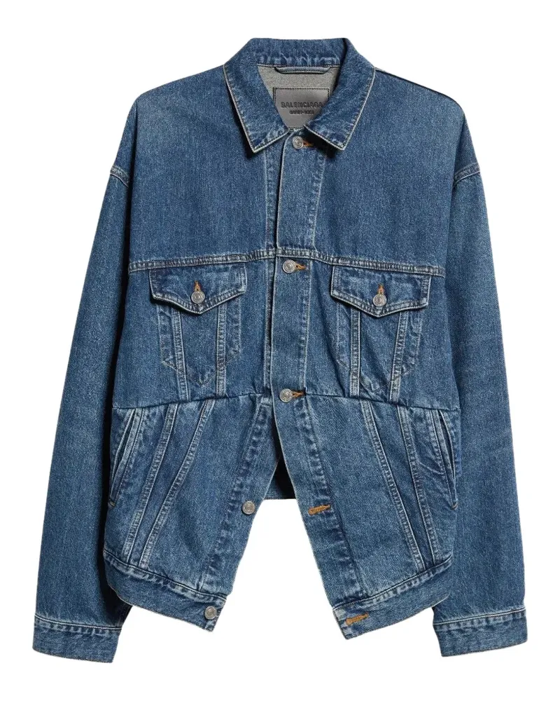 Balenciaga Swing denim jacket - Blau Blau
