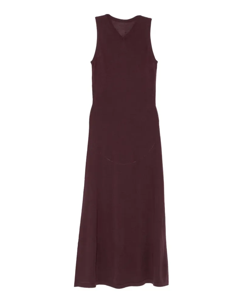 Liviana Conti Kleid mit V-Ausschnitt - Violett Violett