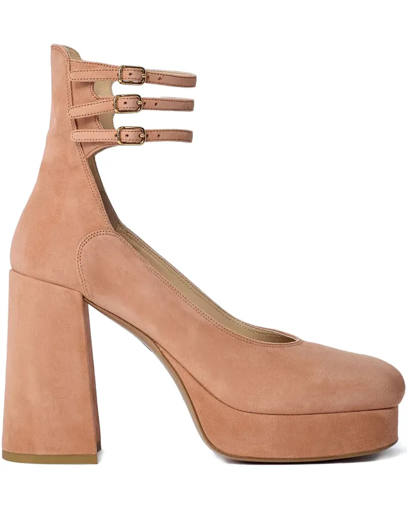 Chloé Pumps mit Riemen 100mm - Rosa Rosa