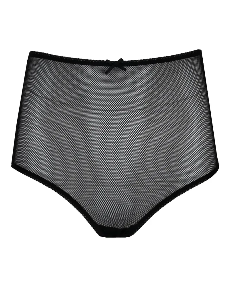 Laura Urbinati Slip mit Schleife - Schwarz Schwarz