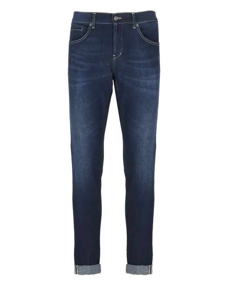 Dondup Jeans mit umgeschlagenen Taschen - Blau Blau