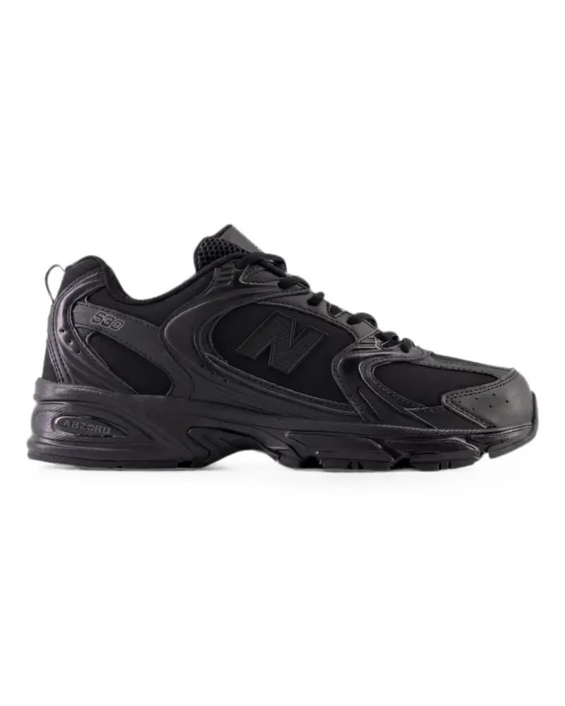 New Balance 530 Sneakers mit Kontrasteinsätzen - Schwarz Schwarz