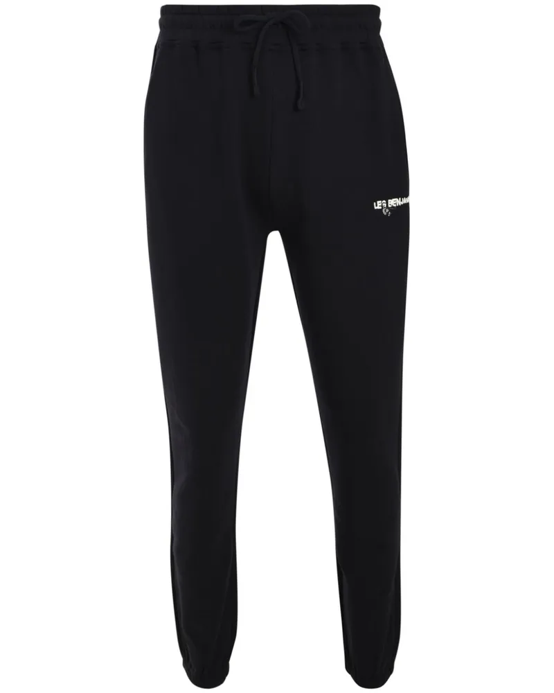 Les Benjamins Jogginghose aus Baumwolle - Schwarz Schwarz