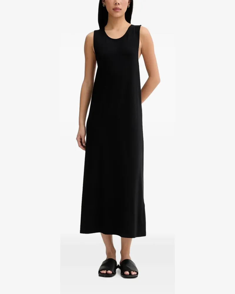 Marc O'Polo Kleid mit rundem Ausschnitt - Schwarz Schwarz
