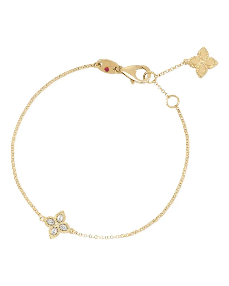Roberto Coin 18kt Gelbgoldarmband mit Diamanten Gold