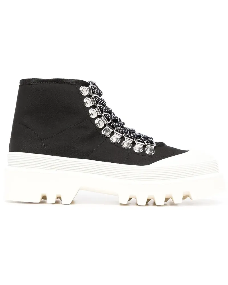 Proenza Schouler High-Top-Sneakers mit dicker Sohle - Schwarz Schwarz
