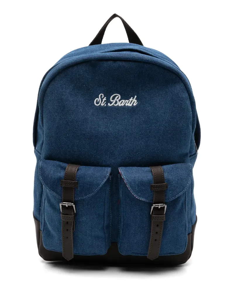 MC2 Saint Barth Cody denim backpack - Blau Blau