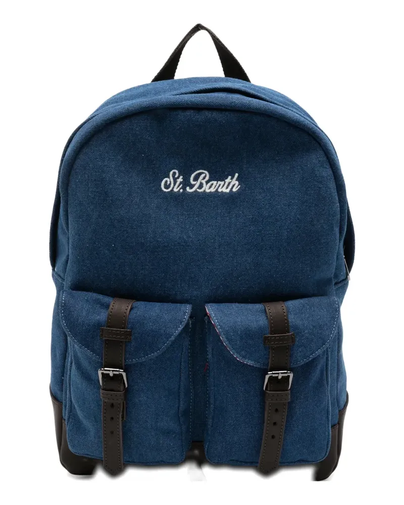 MC2 Saint Barth Cody denim backpack - Blau Blau