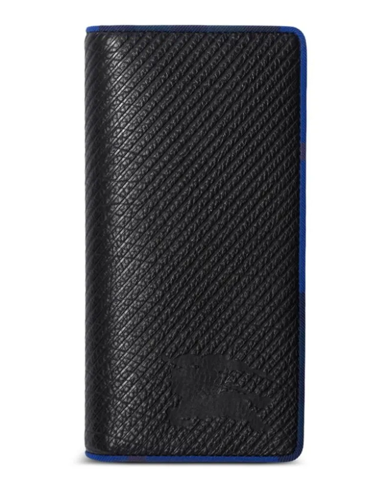 Burberry Kartenetui aus strukturiertem Leder - Schwarz Schwarz