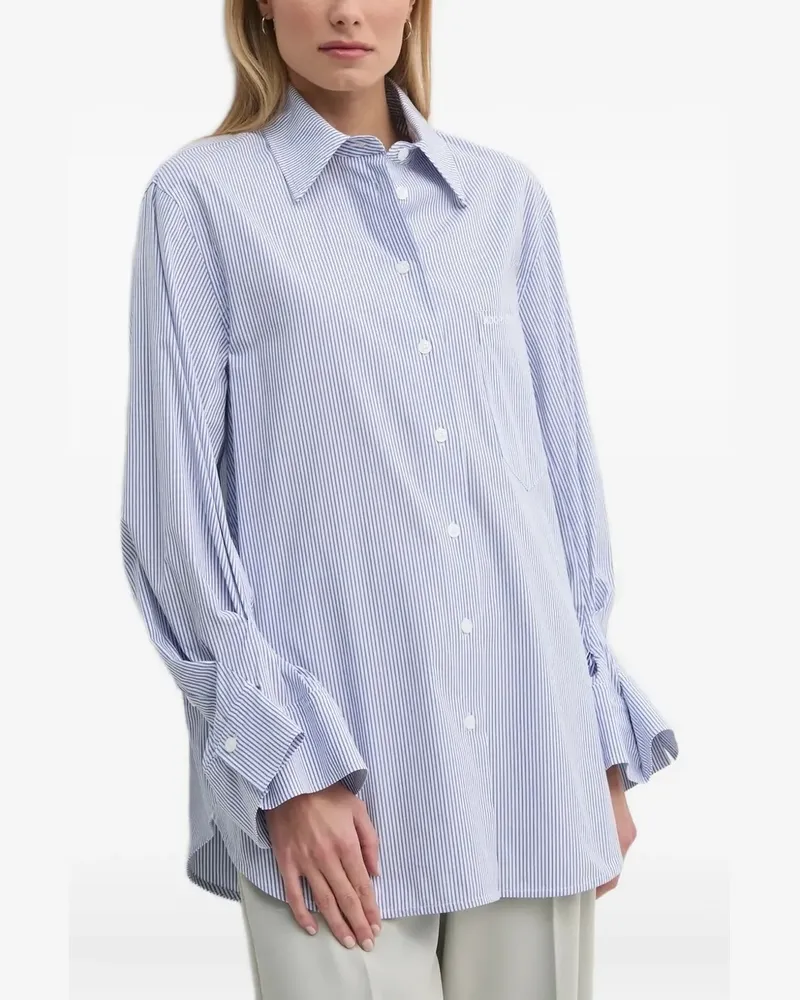 JOOP! Gestreiftes Hemd - Blau Blau