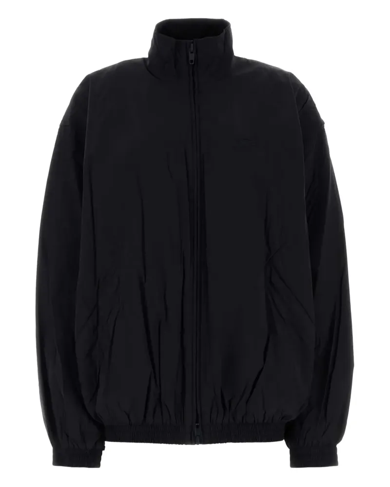 Balenciaga Rollkragenjacke mit elastischen Bündchen - Schwarz Schwarz