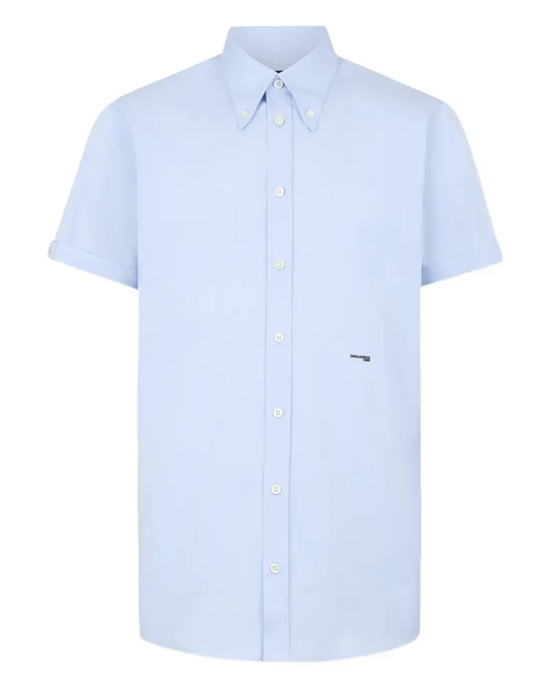 Dsquared2 Kurzärmeliges Hemd - Blau Blau