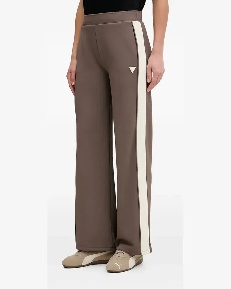 Guess side stripe trousers - Braun Braun