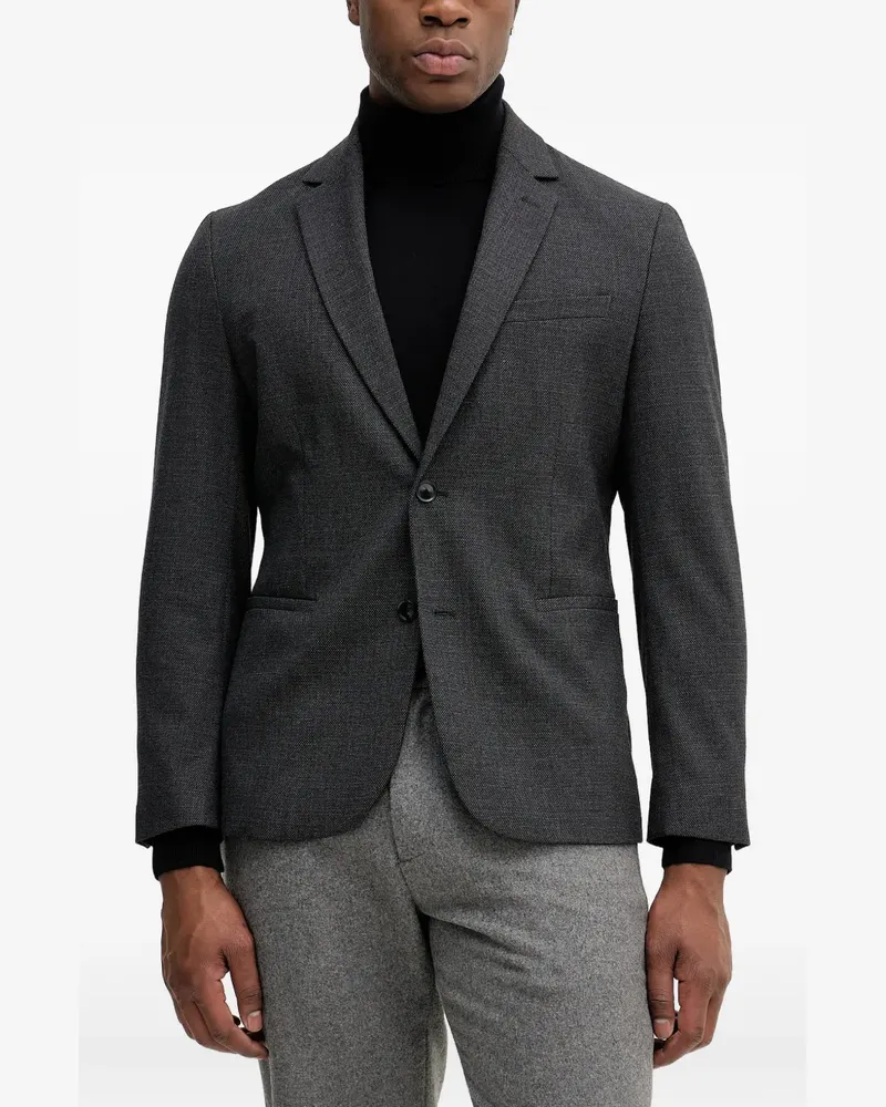 Sisley single-breasted blazer - Grau Grau